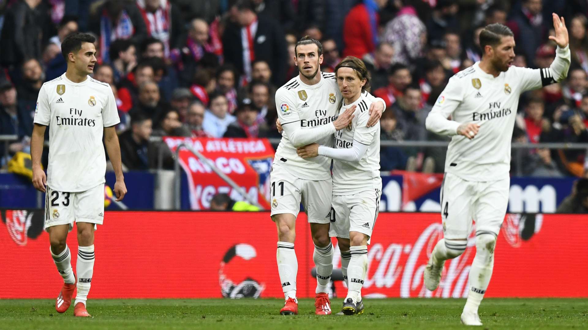 Bale Modric Atletico Madrid Real Madrid LaLiga