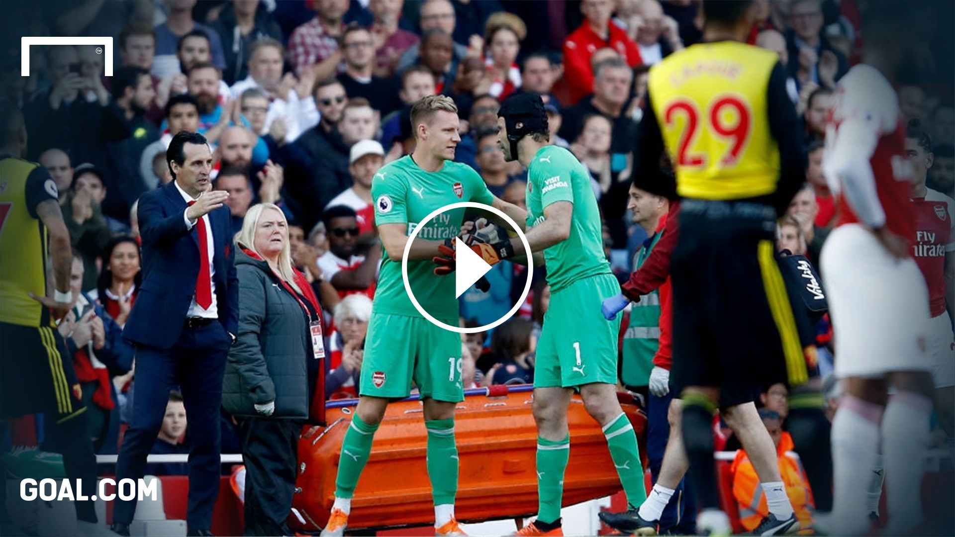 GFX Bernd Leno Petr Cech