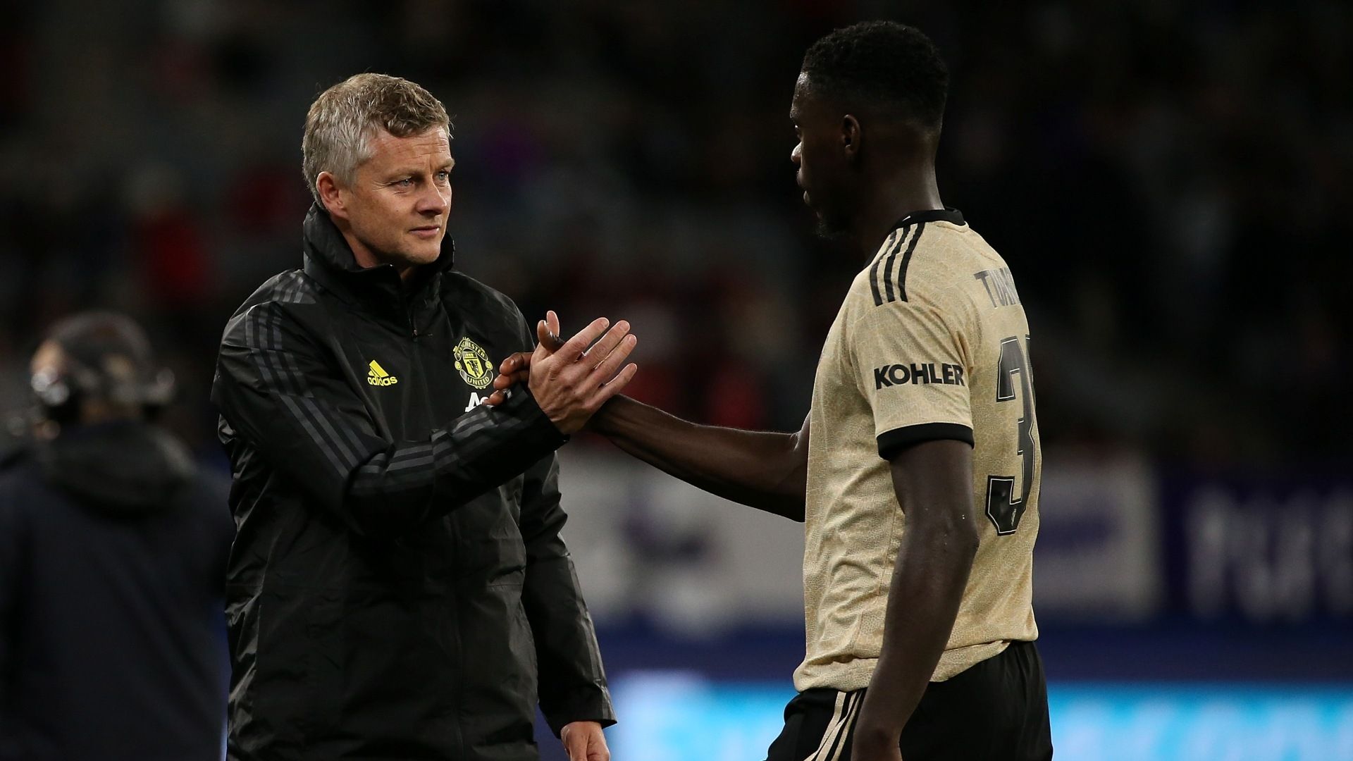 Ole Gunnar Solskjaer & Axel Tuanzebe
