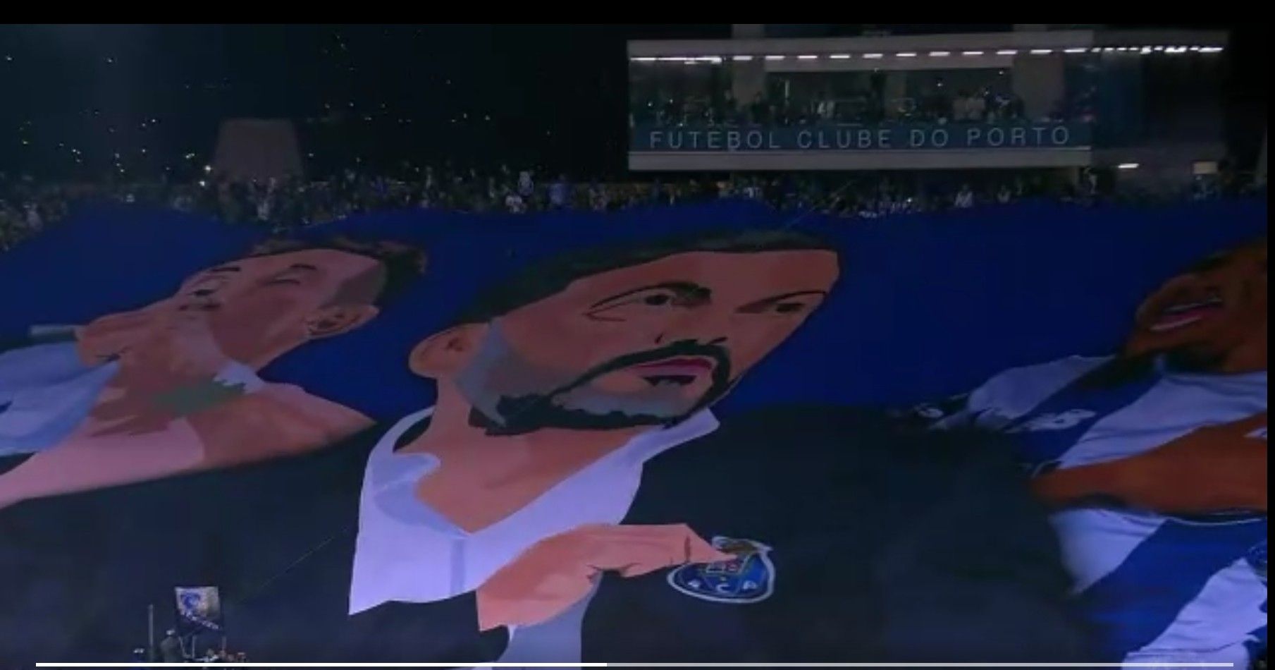 Tifo Héctor Herrera Porto