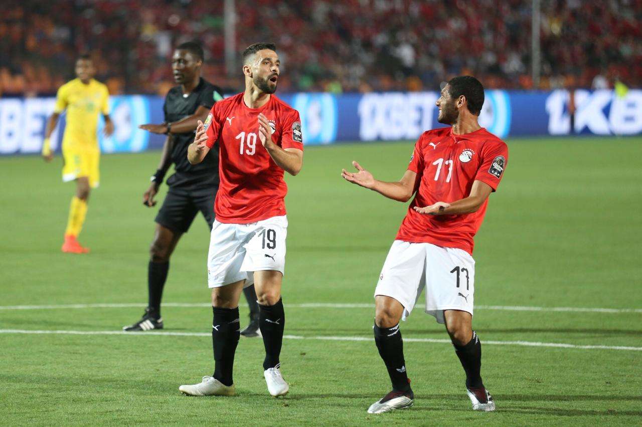 مصر - زيمبابوي محمد النني و عبد الله السعيد