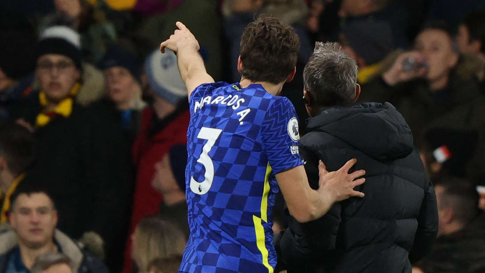 MARCOS ALONSO CHELSEA PREMIER LEAGUE 01122021