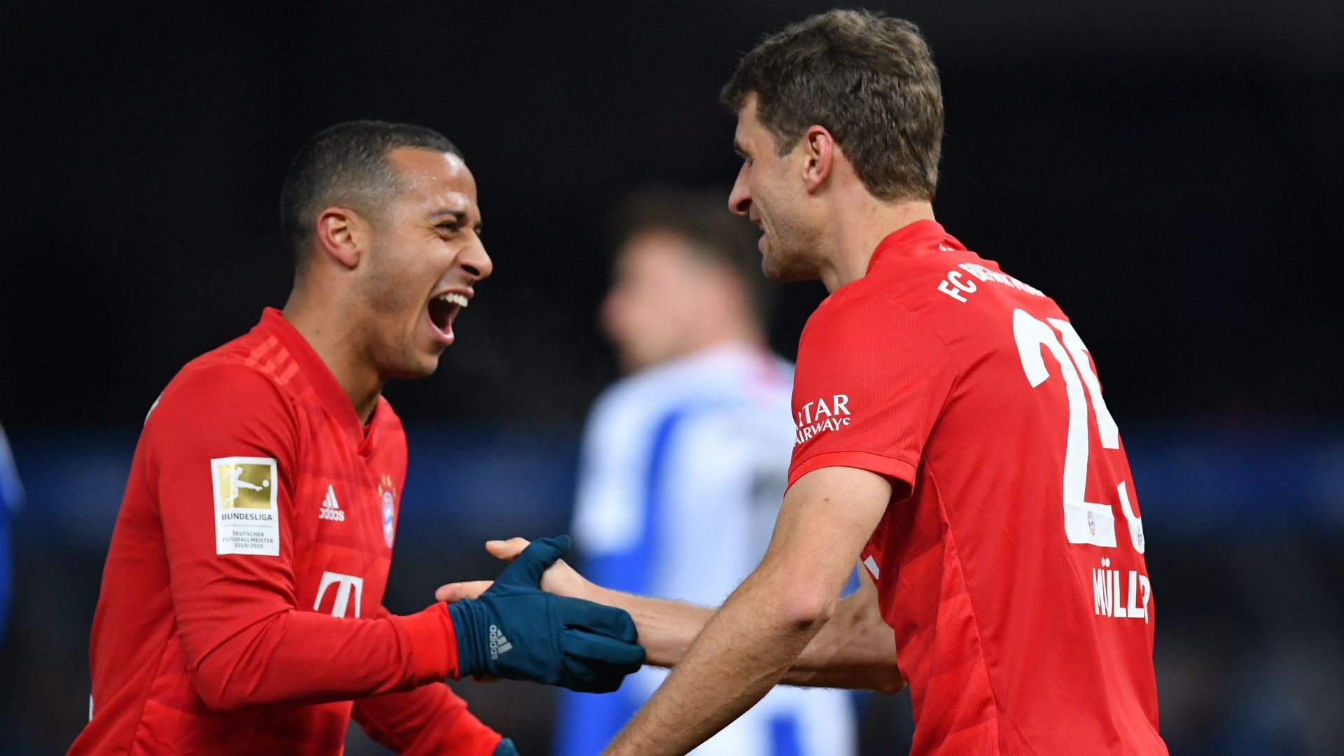 Thiago Alcantara Thomas Muller Bayern Munich 2019-20