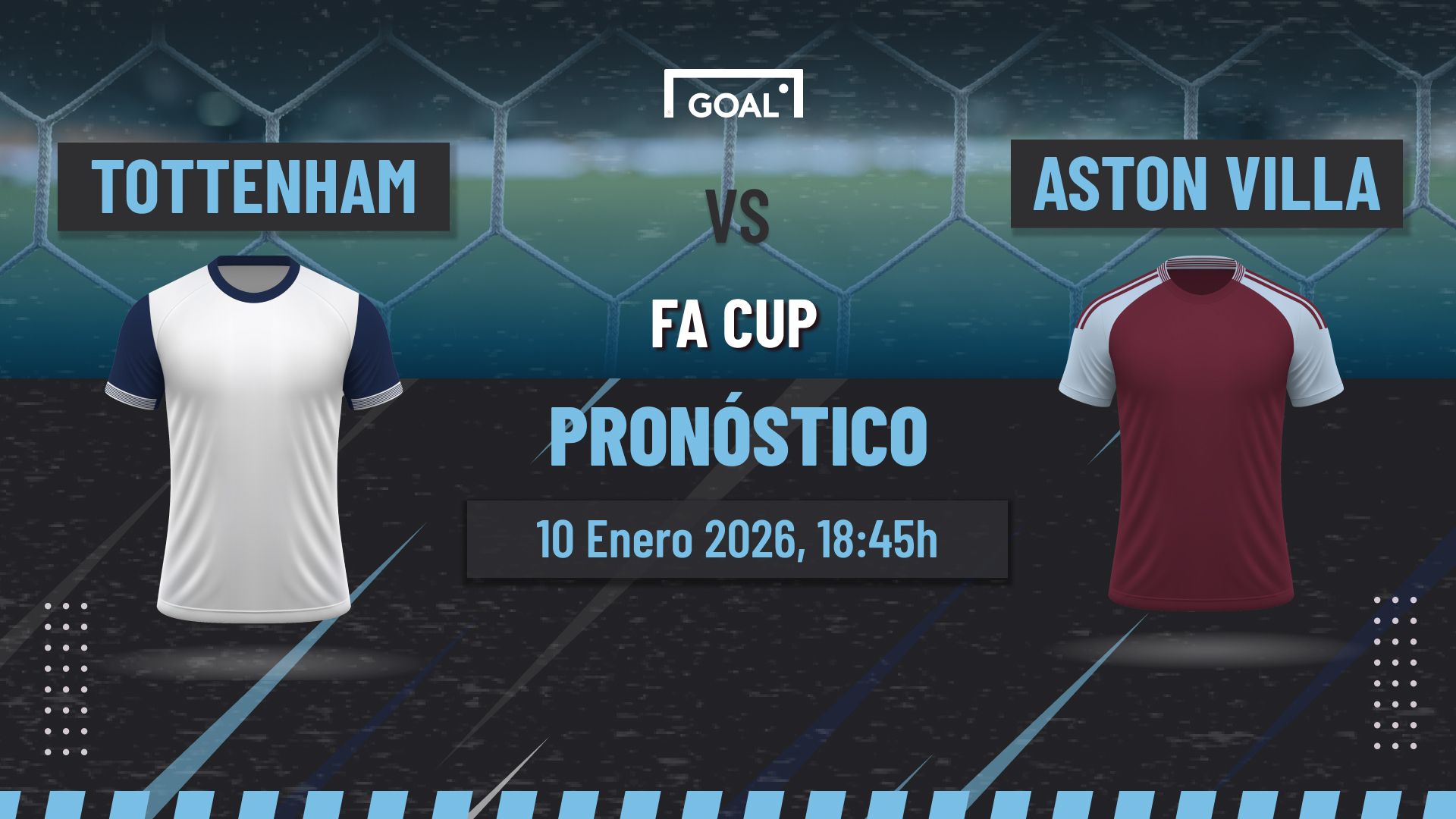 Tottenham vs Aston Villa Pronóstico y Apuestas FA Cup | 10/01/26