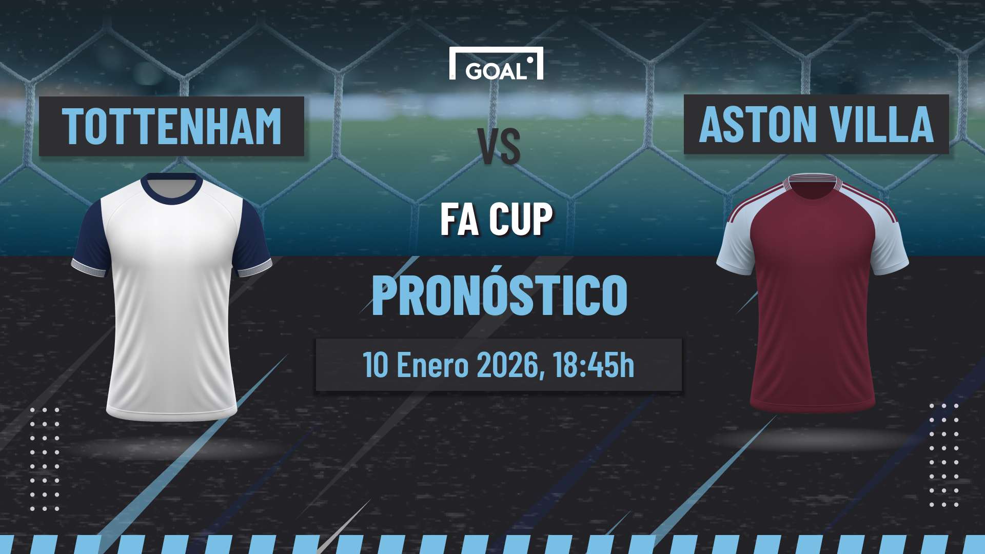 Tottenham vs Aston Villa Pronóstico y Apuestas FA Cup | 10/01/26