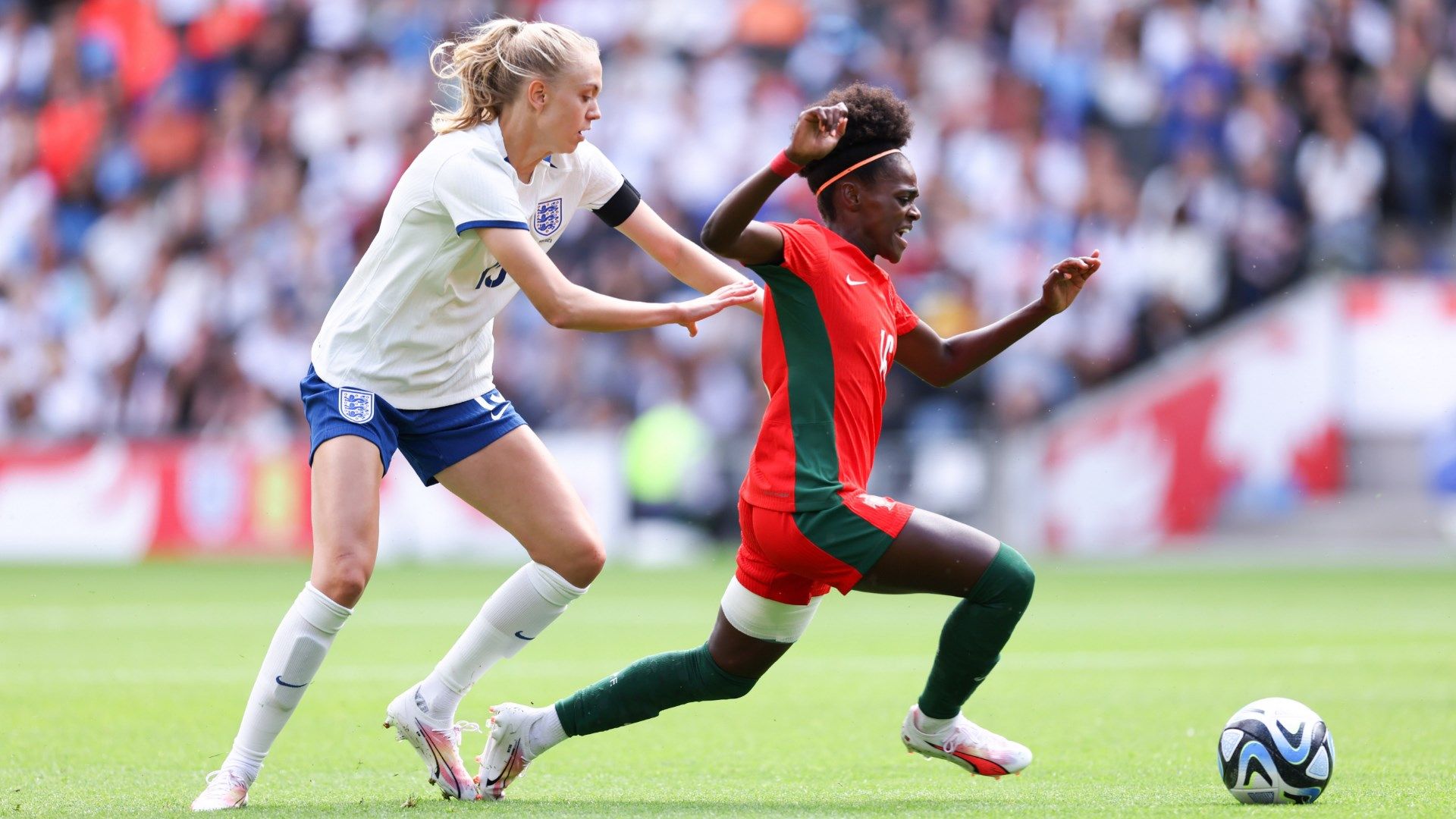 Esme Morgan Diana Silva England Portugal 2023