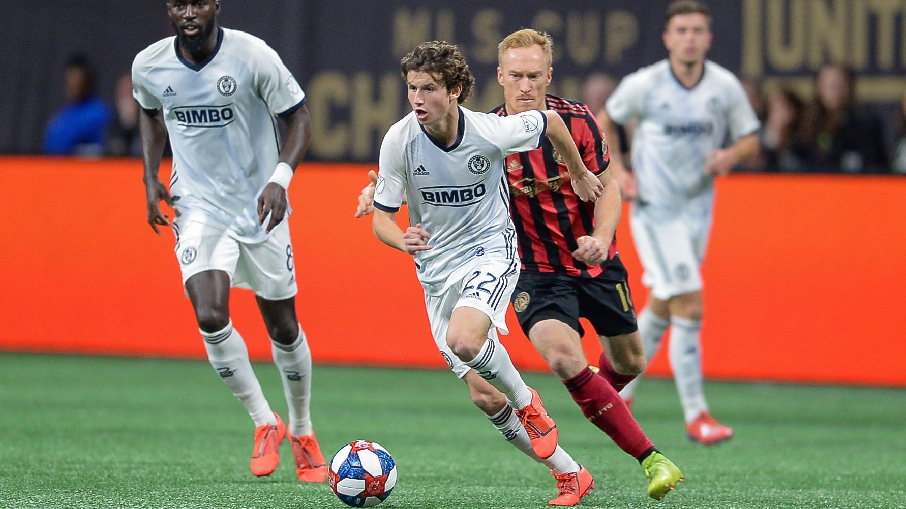 Brenden Aaronson dribble Union 2019