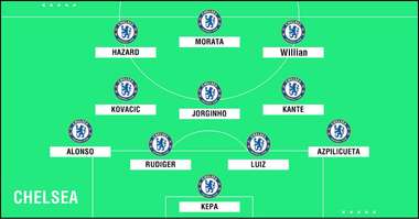 chelsea line up