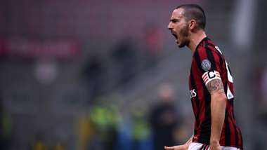 Leonardo Bonucci Milan Crotone Serie A