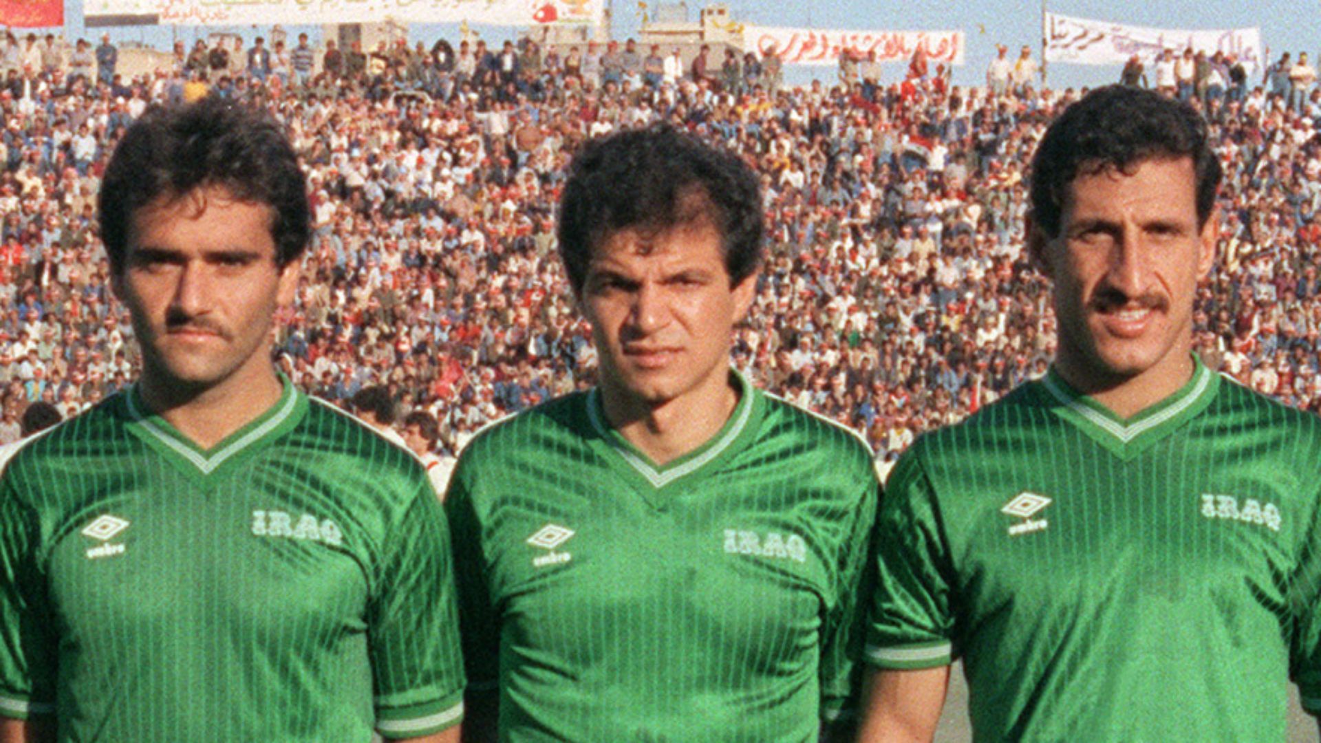 Bassel Kourkis Hussein Saeed Adnan Berjal Iraq 1986