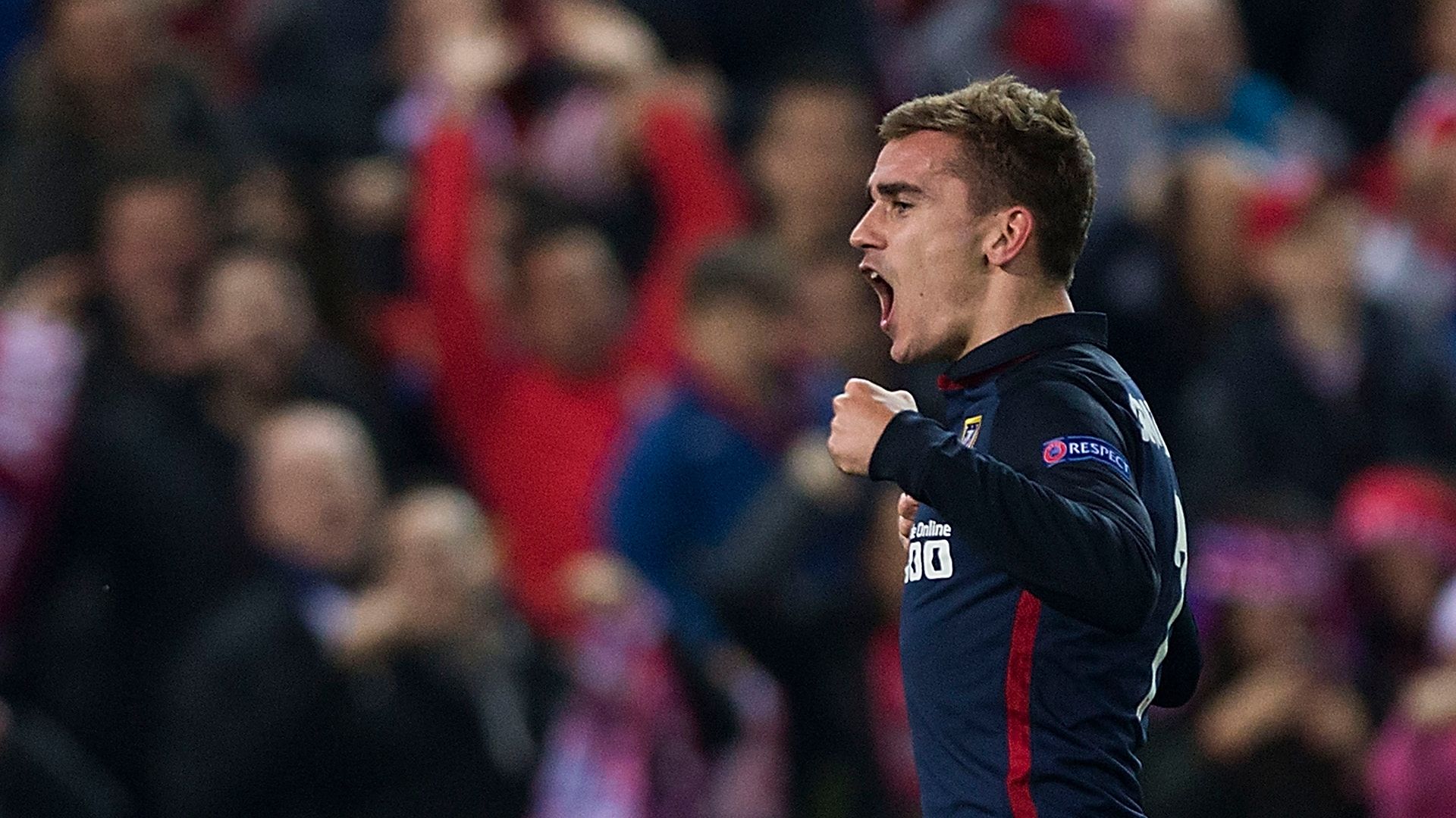 Antoine Griezmann Atletico Madrid Barcelona 130416
