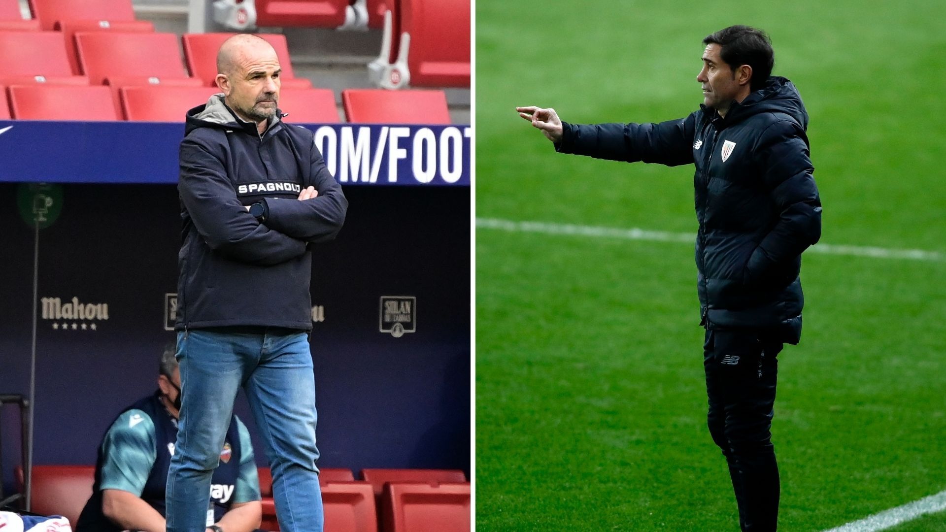 Paco López y Marcelino, Levante vs. Athletic