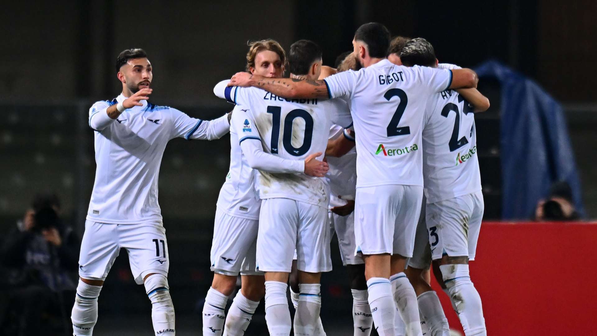 verona lazio esultanza dia