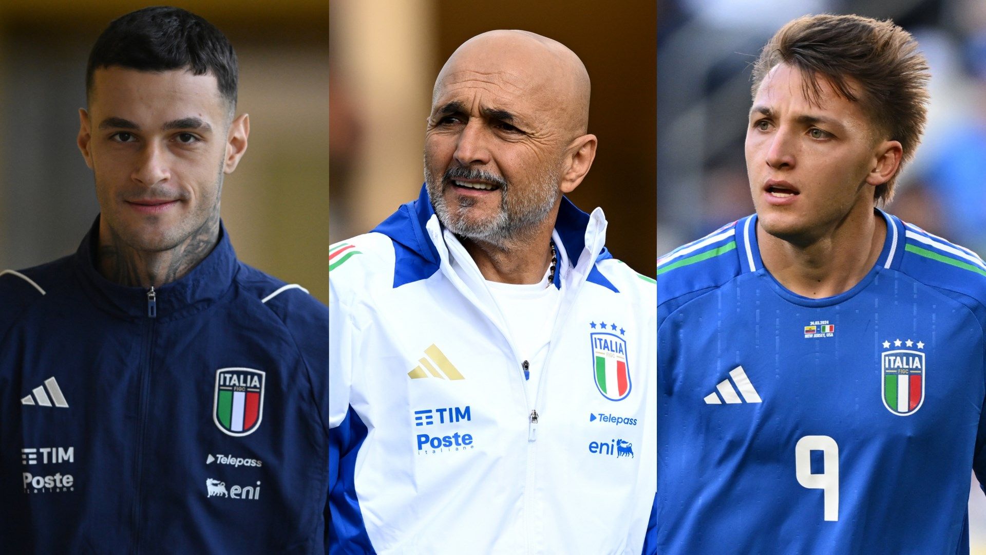 Scamacca Spalletti Retegui Italy