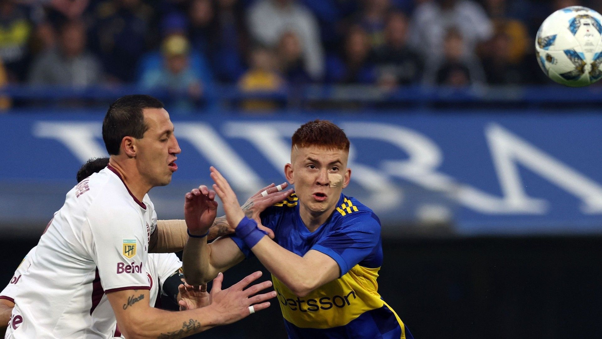 Cristian Lema Valentin Barco Boca Lanus