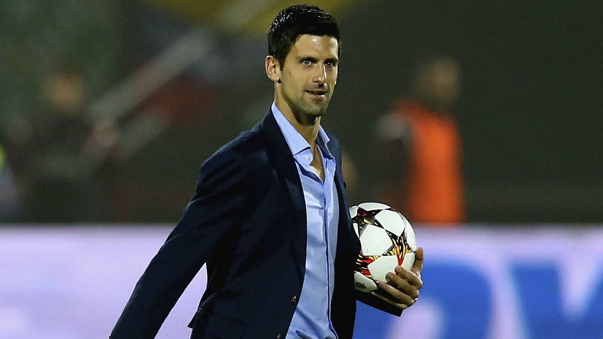 El tenista serbio Novak Djokovic fue uno de los invitados especiales al compromiso