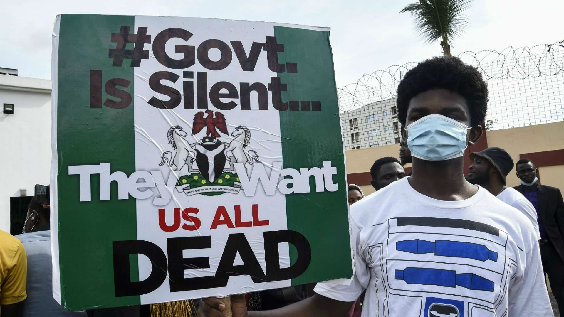 Nigerians protest against SARS