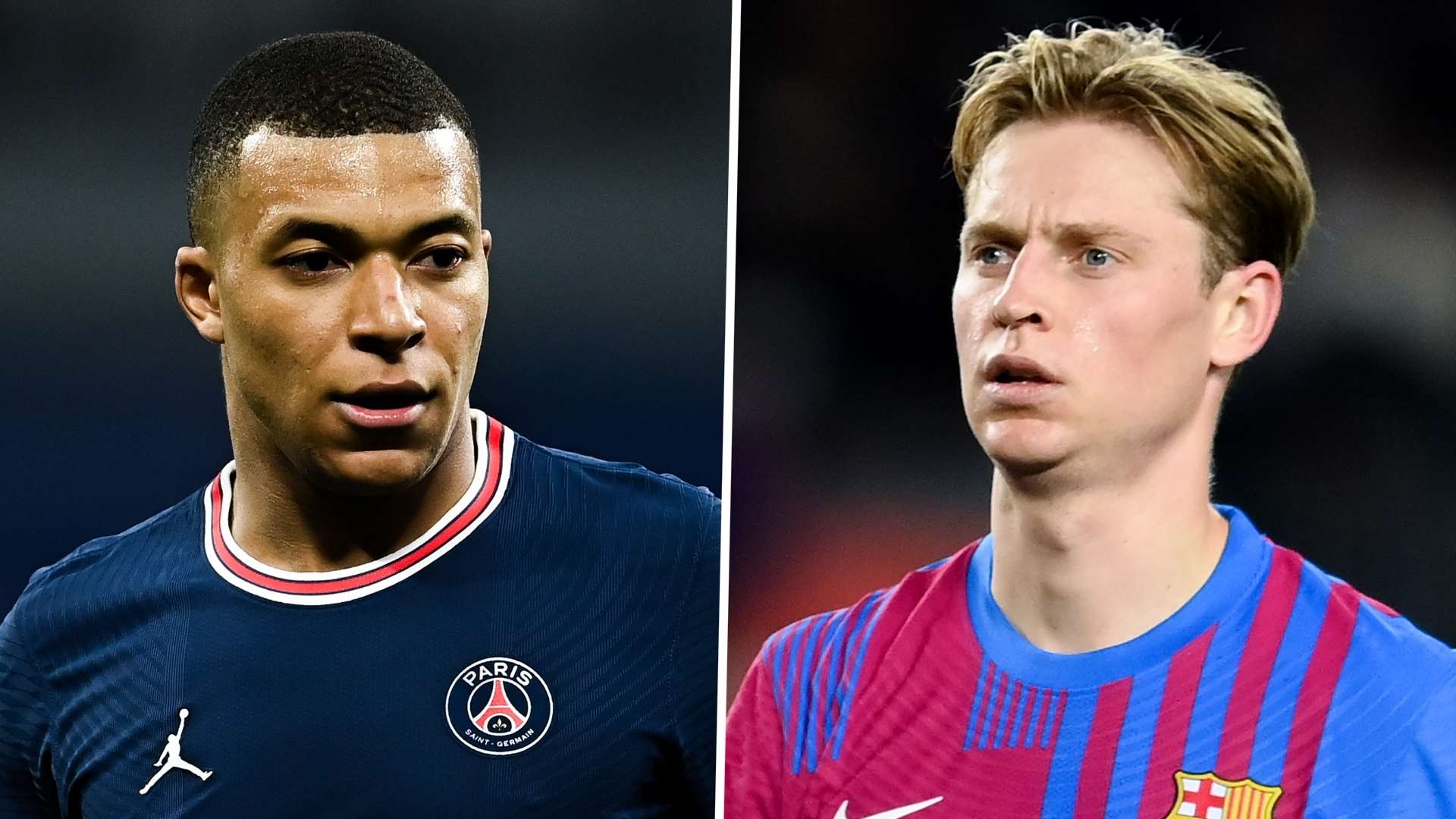 Kylian Mbappe Frenkie de Jong