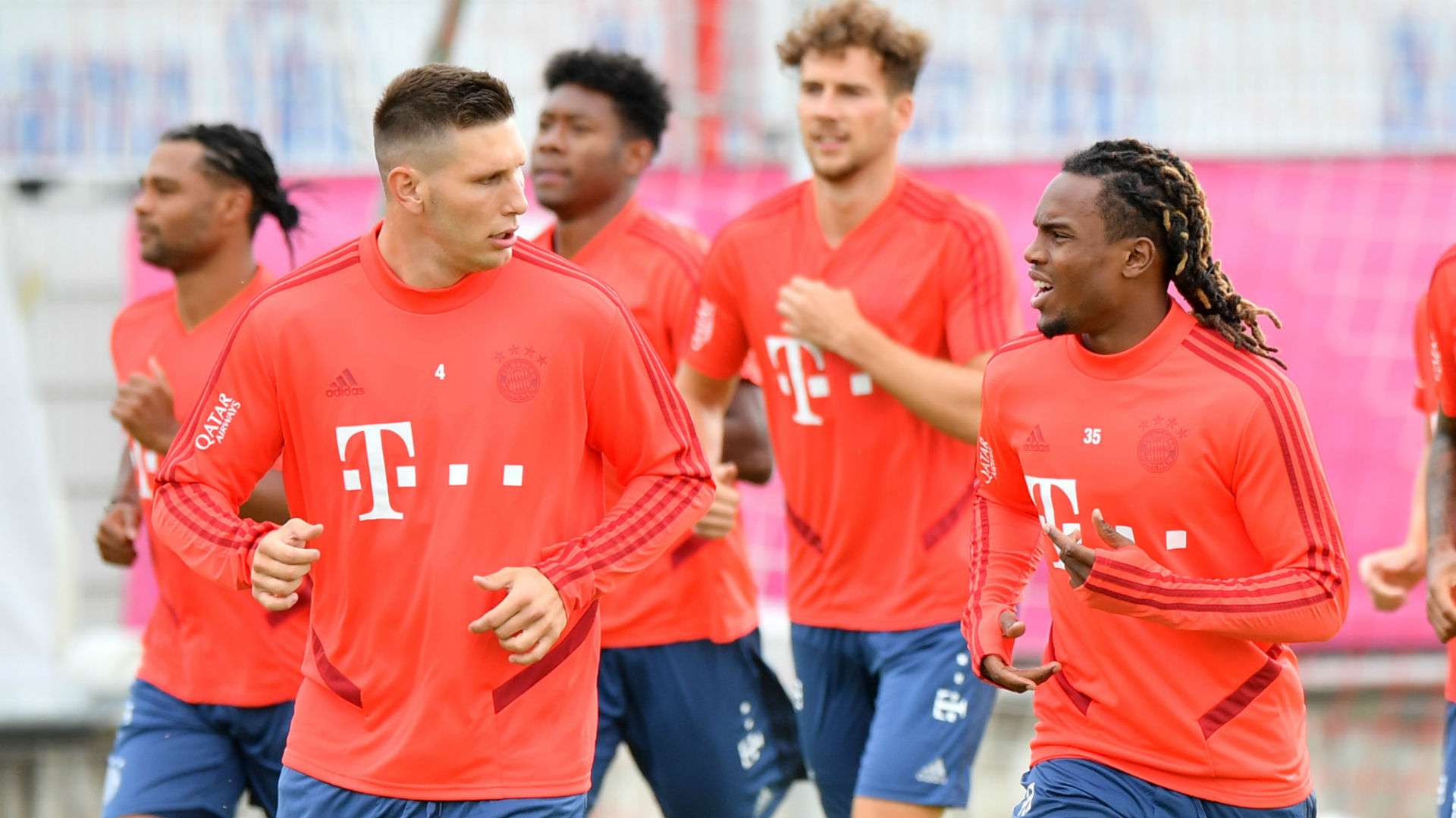 Niklas Süle Renato Sanches Training FC Bayern 2019