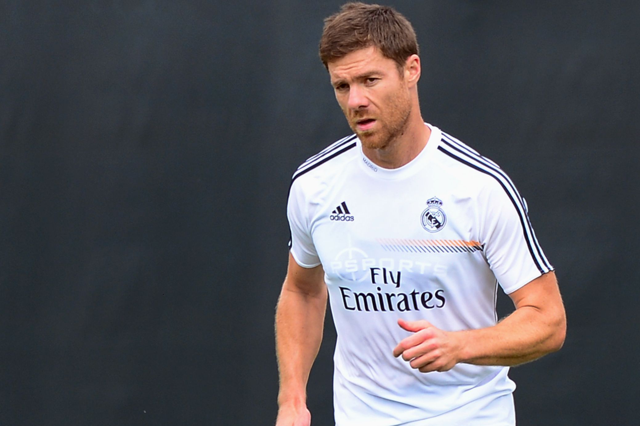 Real Madrid midfielder Xabi Alonso