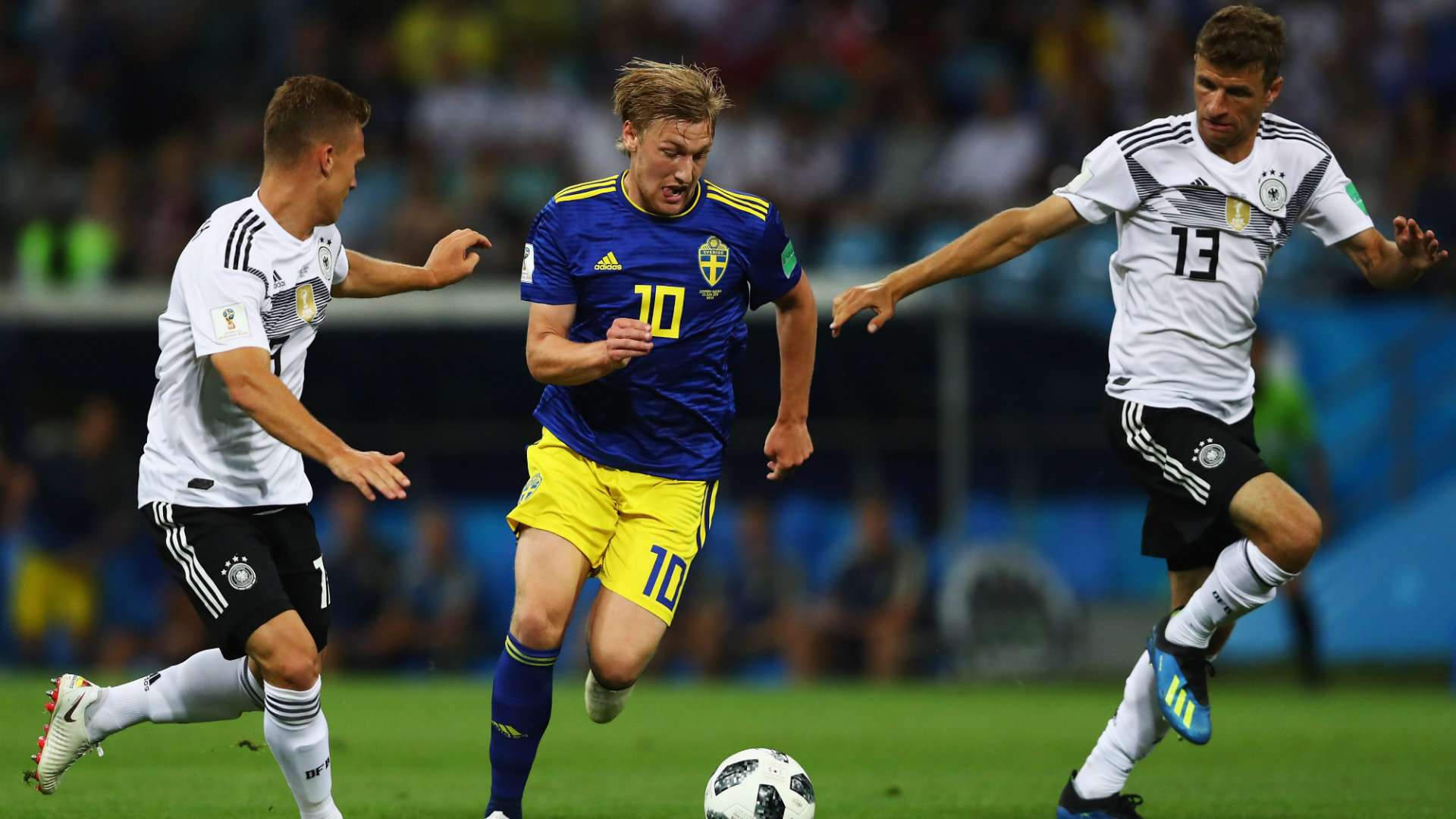 Forsberg Suecia vs Alemania 2018