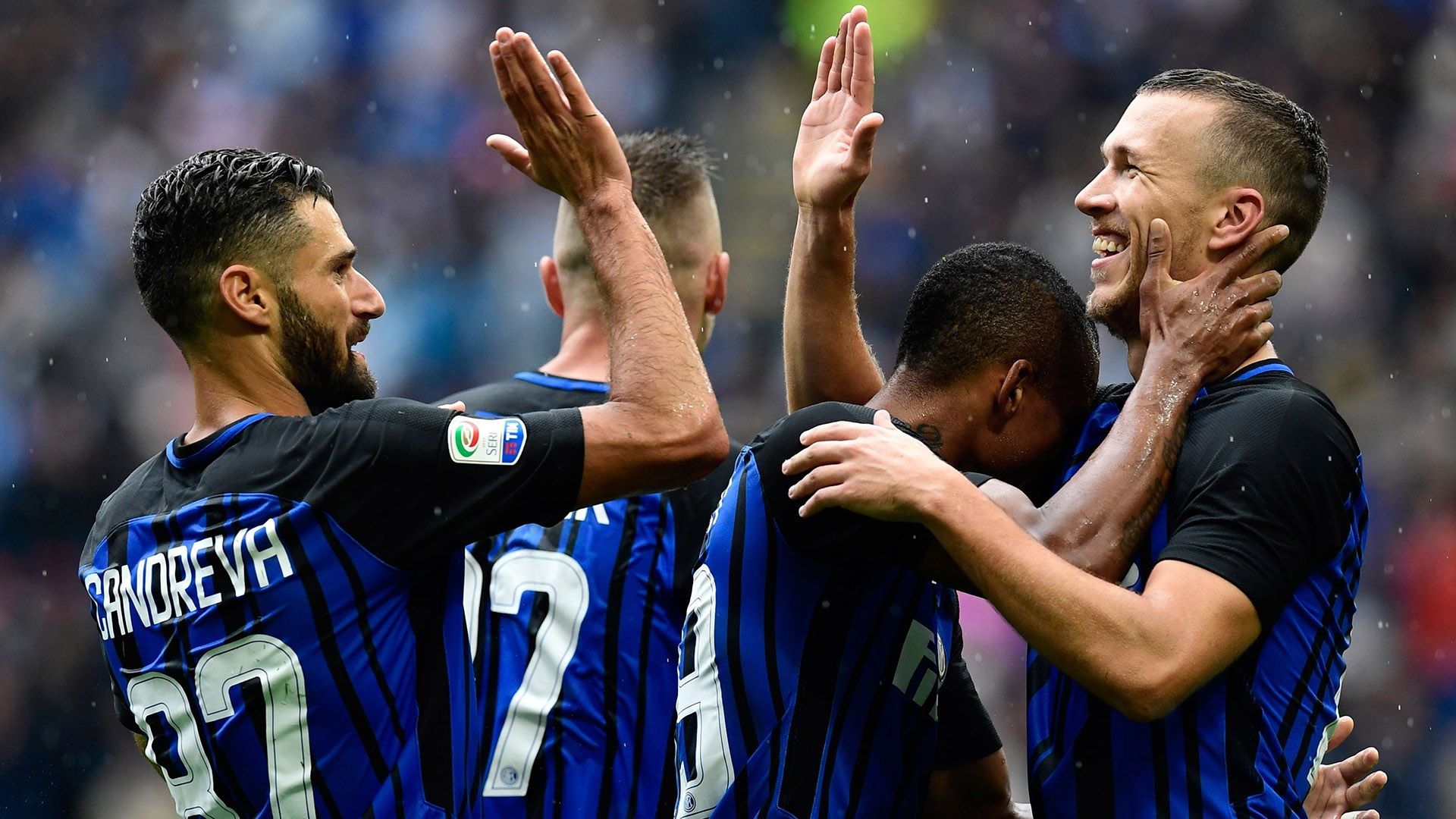 Candreva Perisic Inter SPAL Serie A