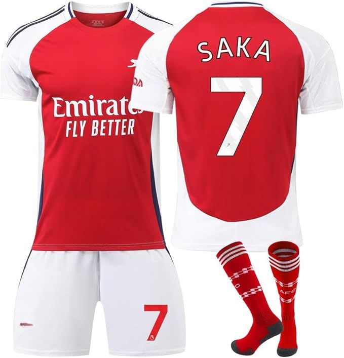طاقم أرسنال 2024/2025 لبوكايو ساكا رقم 7 من فيجيشيلي 