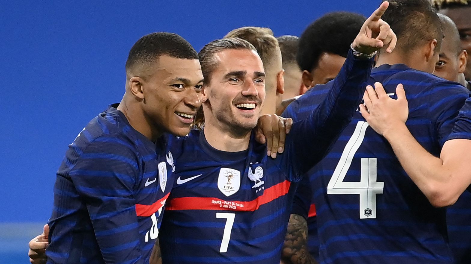 Mbappe Griezmann France 2021