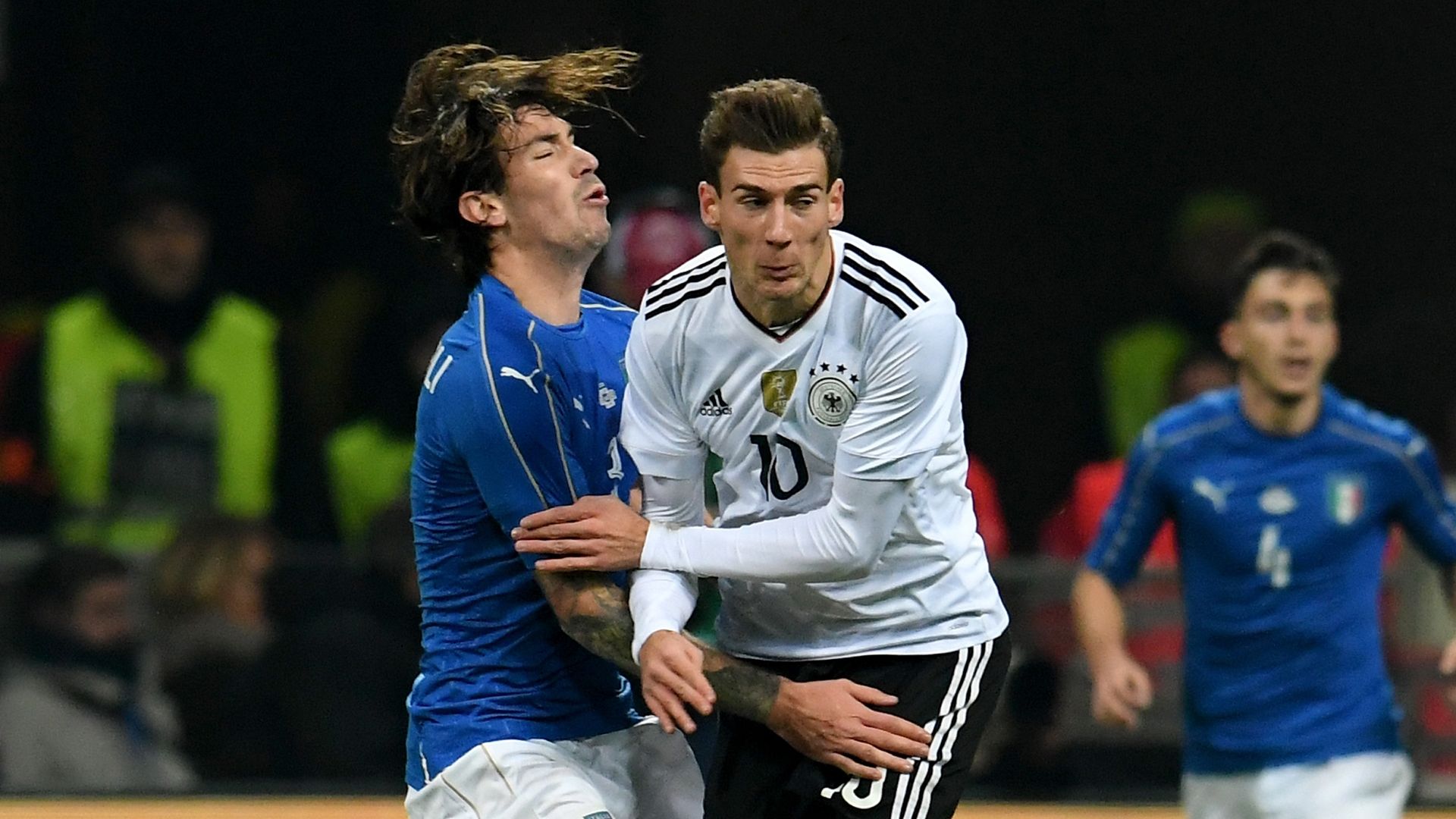 Goretzka Germany Deutschland Italien Italy Friendly 15112016