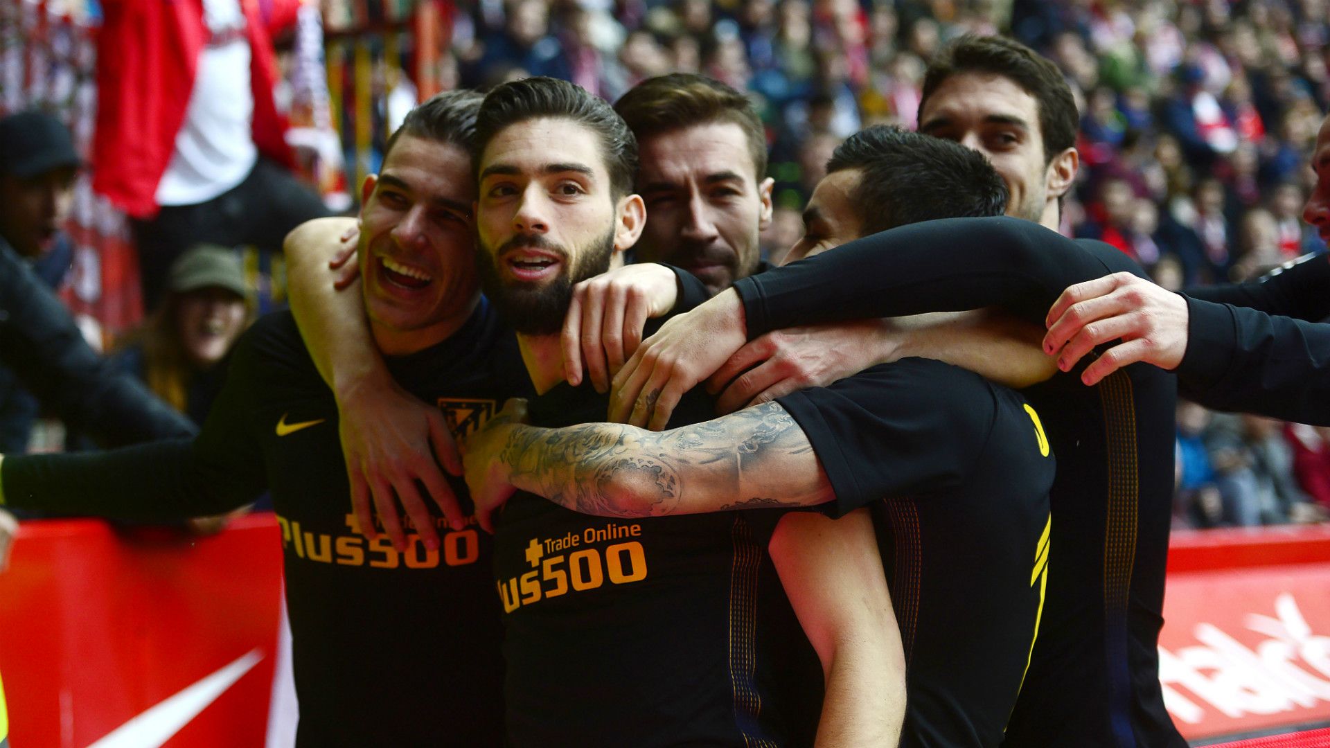 YANNICK CARRASCO SPORTING GIJON ATLETICO MADRID LALIGA 02182017