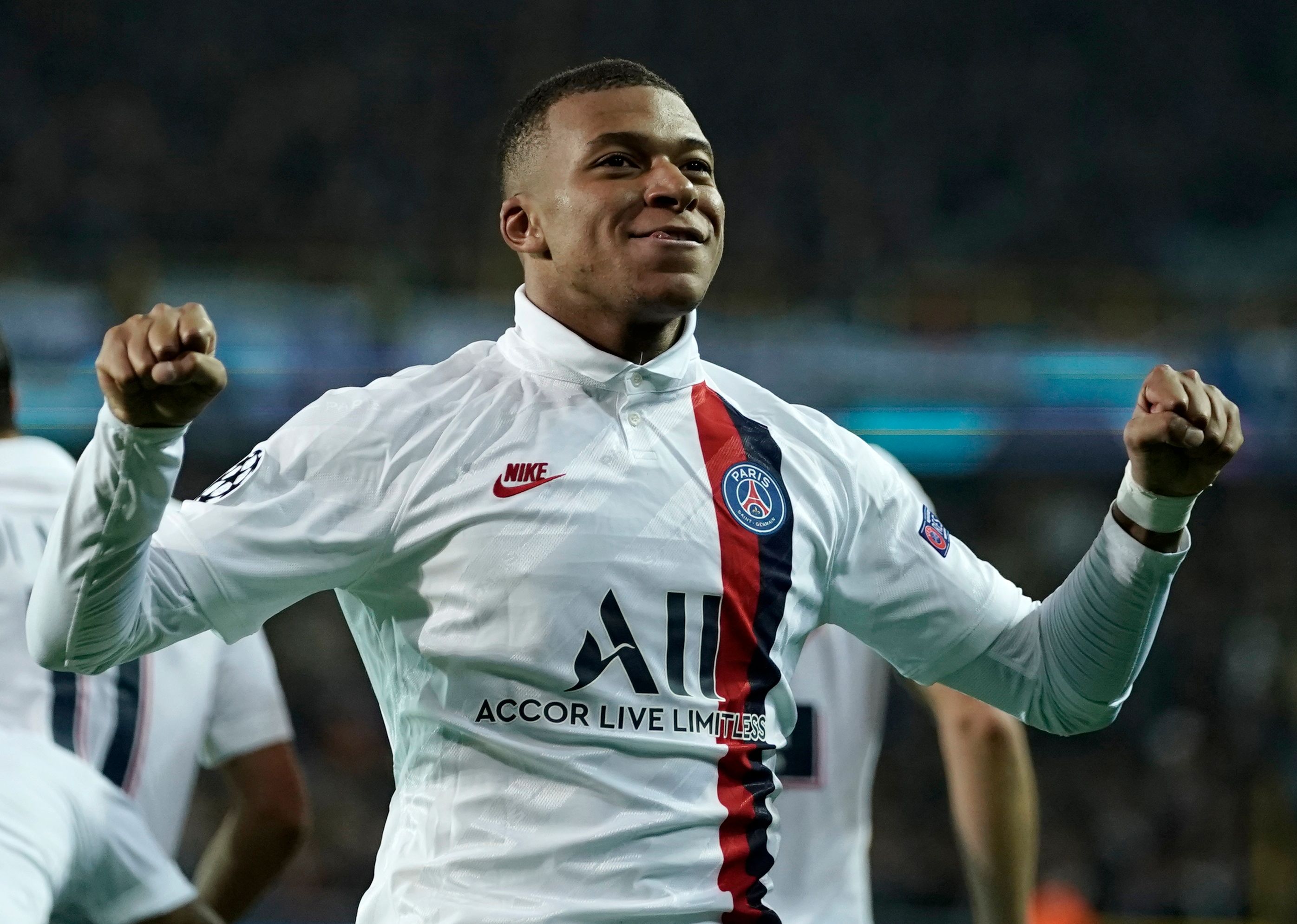 Kylian Mbappé Brugge PSG