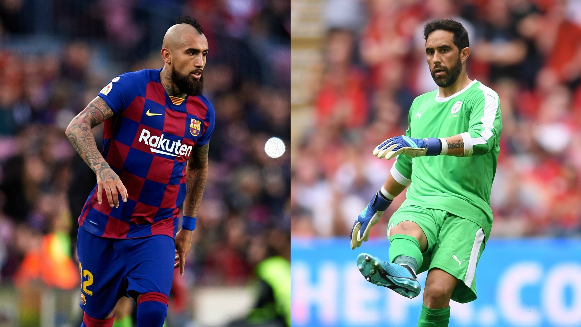 Arturo Vidal - Claudio Bravo