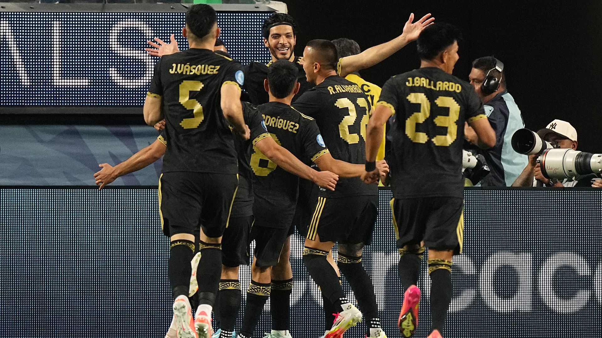 México celebración Concacaf Nations League