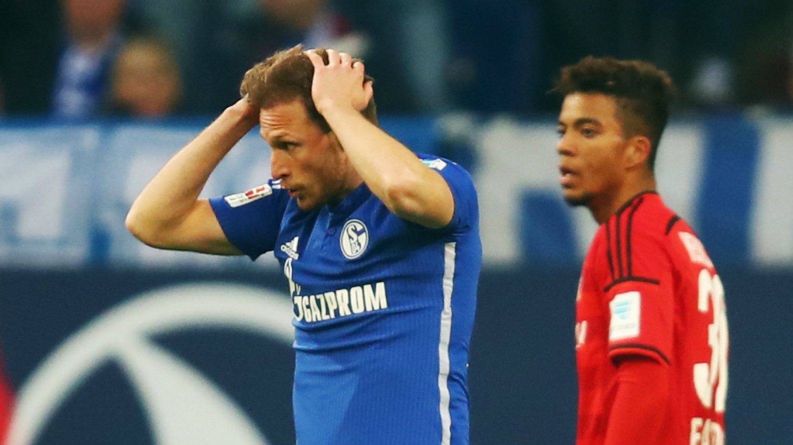 Benedikt Höwedes FC Schalke Bayer 04 Leverkusen Bundesliga 23032016