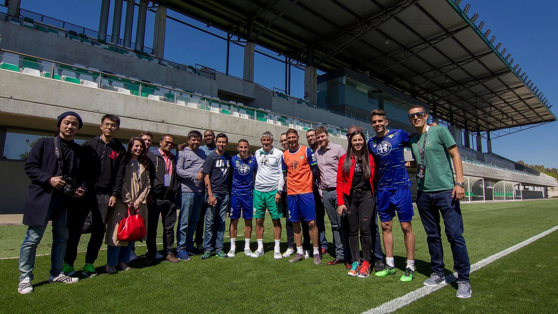 Quique Setien & Press Trip El Gran Derbi