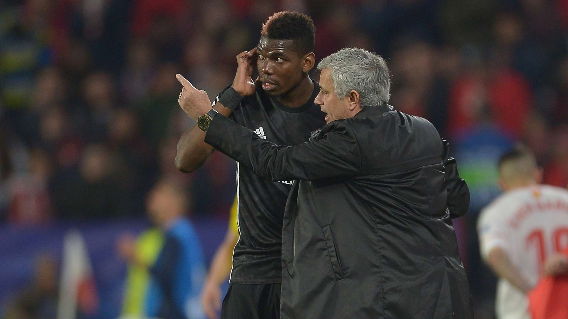 Paul Pogba Jose Mourinho Manchester United