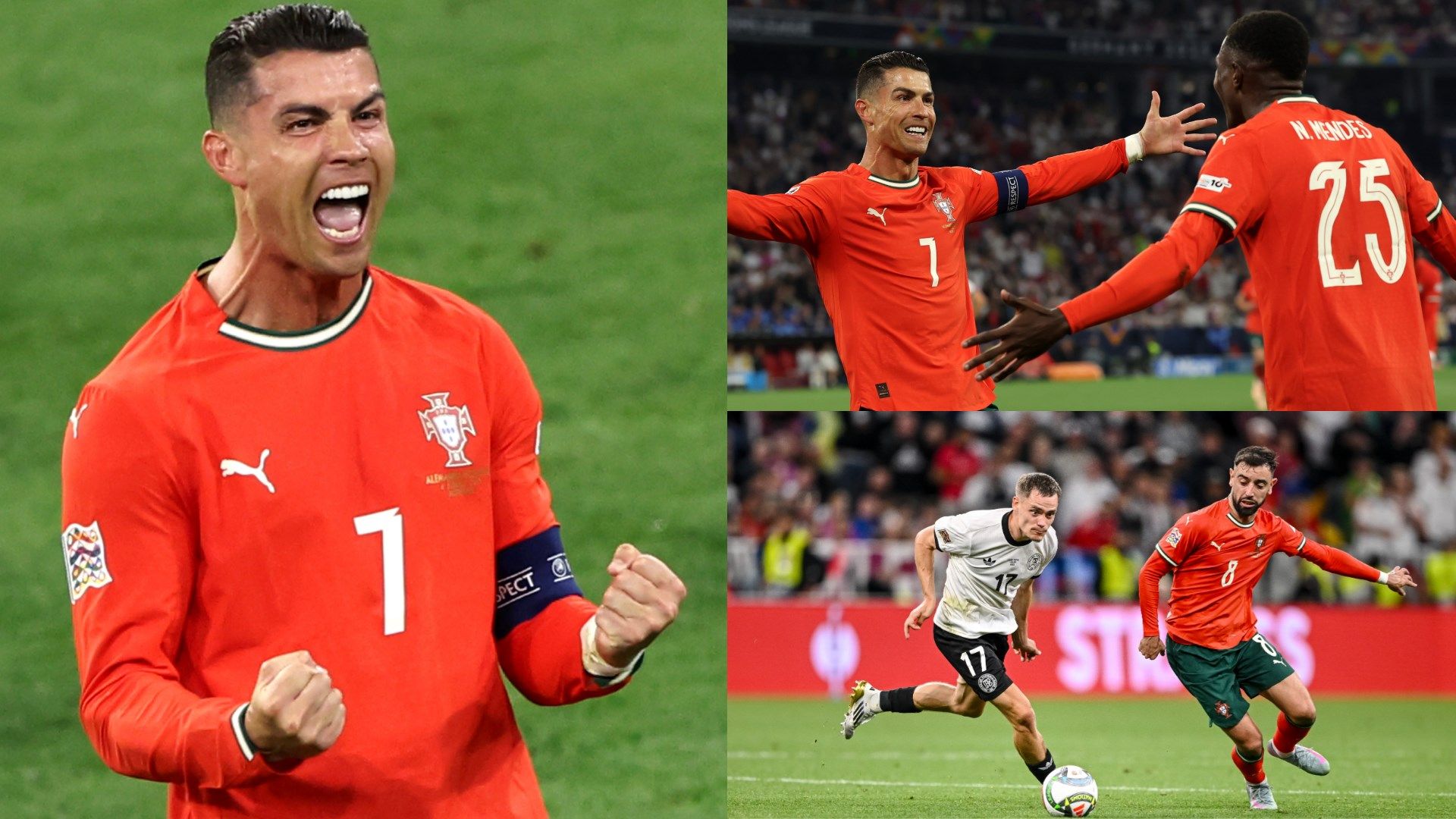 Portugal player ratings vs Germany: Cristiano Ronaldo snatches the glory but Nuno Mendes is the real hero as Seleccao reach Nations League final despite Florian Wirtz’s best efforts