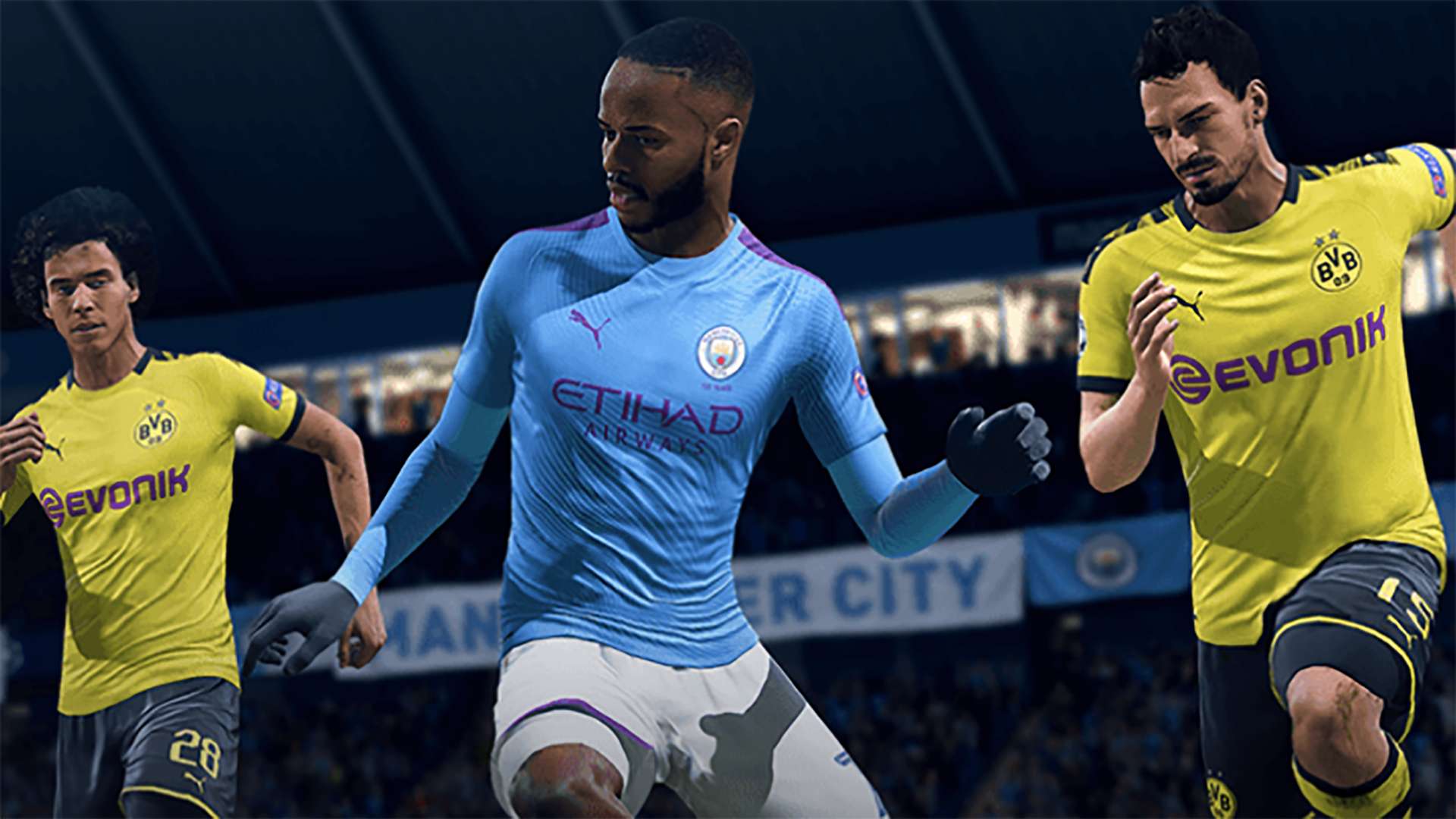 Raheem Sterling Manchester City Mats Hummels Borussia Dortmund FIFA 20