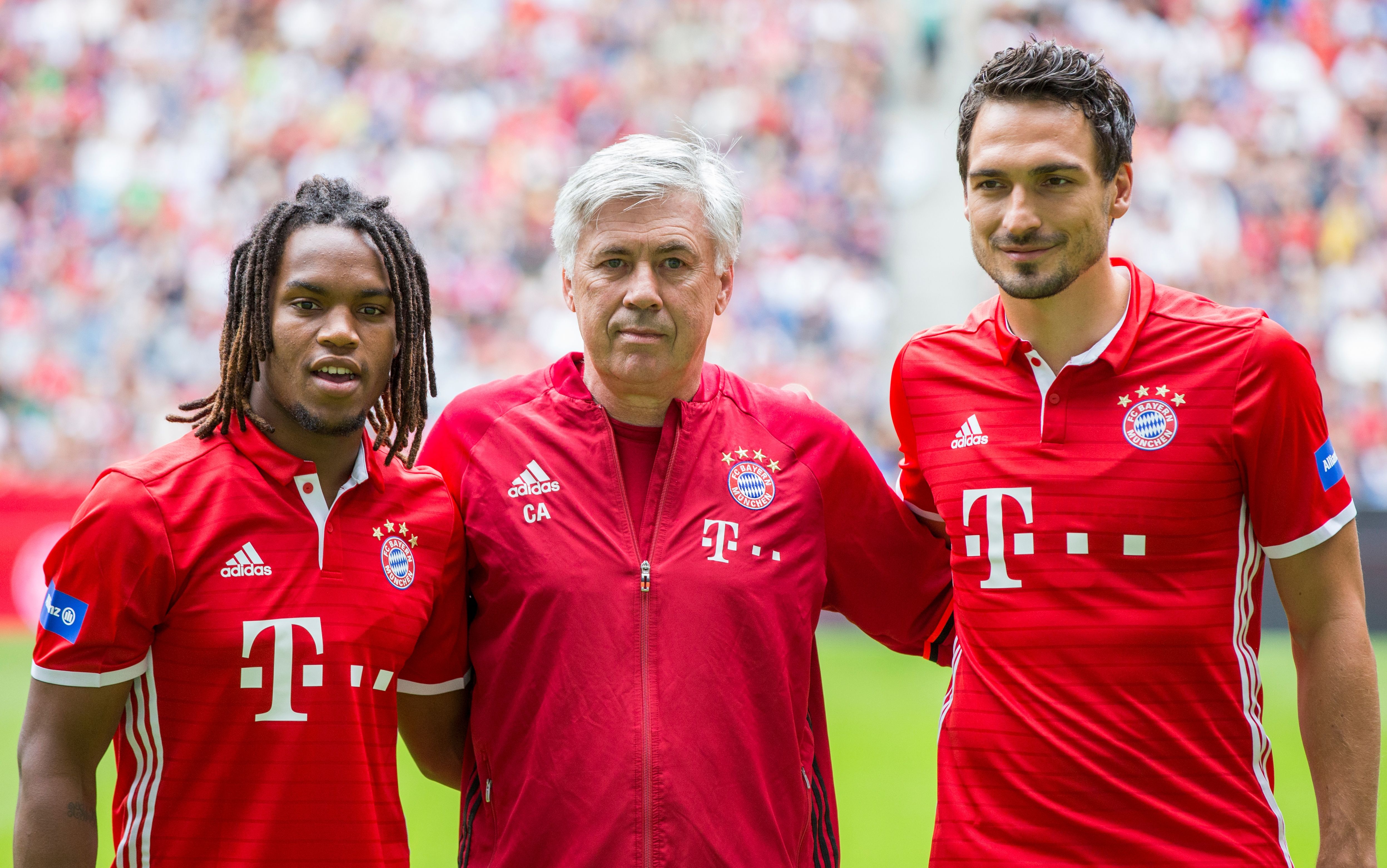 Renato Sanches Mats Hummels Carlo Ancelotti