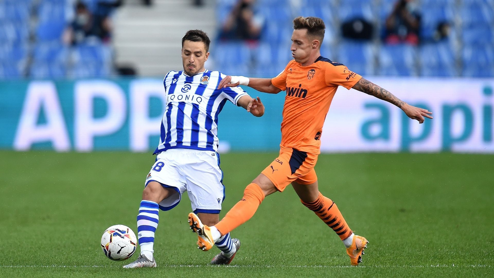 Blanco Gorosabel Real Sociedad Valencia La Liga 290920