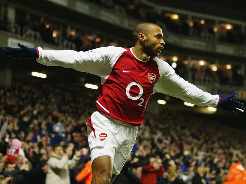 Thierry Henry of Arsenal 03182014