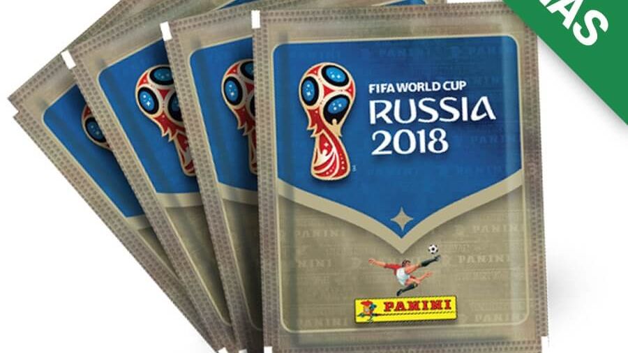 Pacote figurinhas album copa 2018