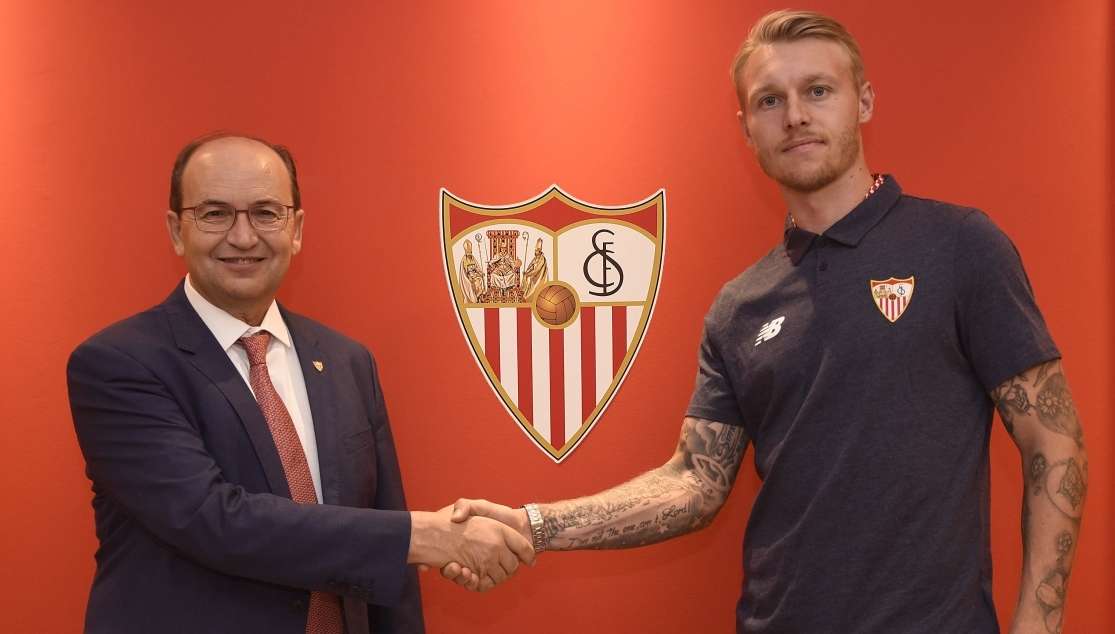 Simon Kjaer Sevilla FC