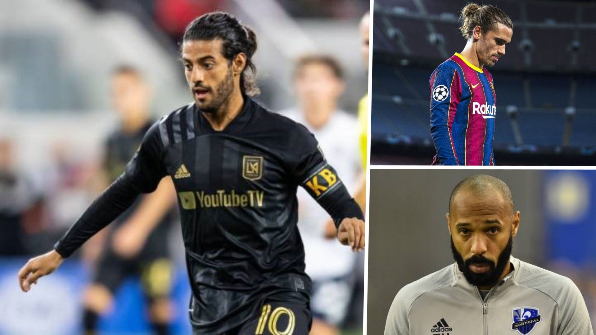 Carlos Vela Antoine Griezmann Thierry Henry