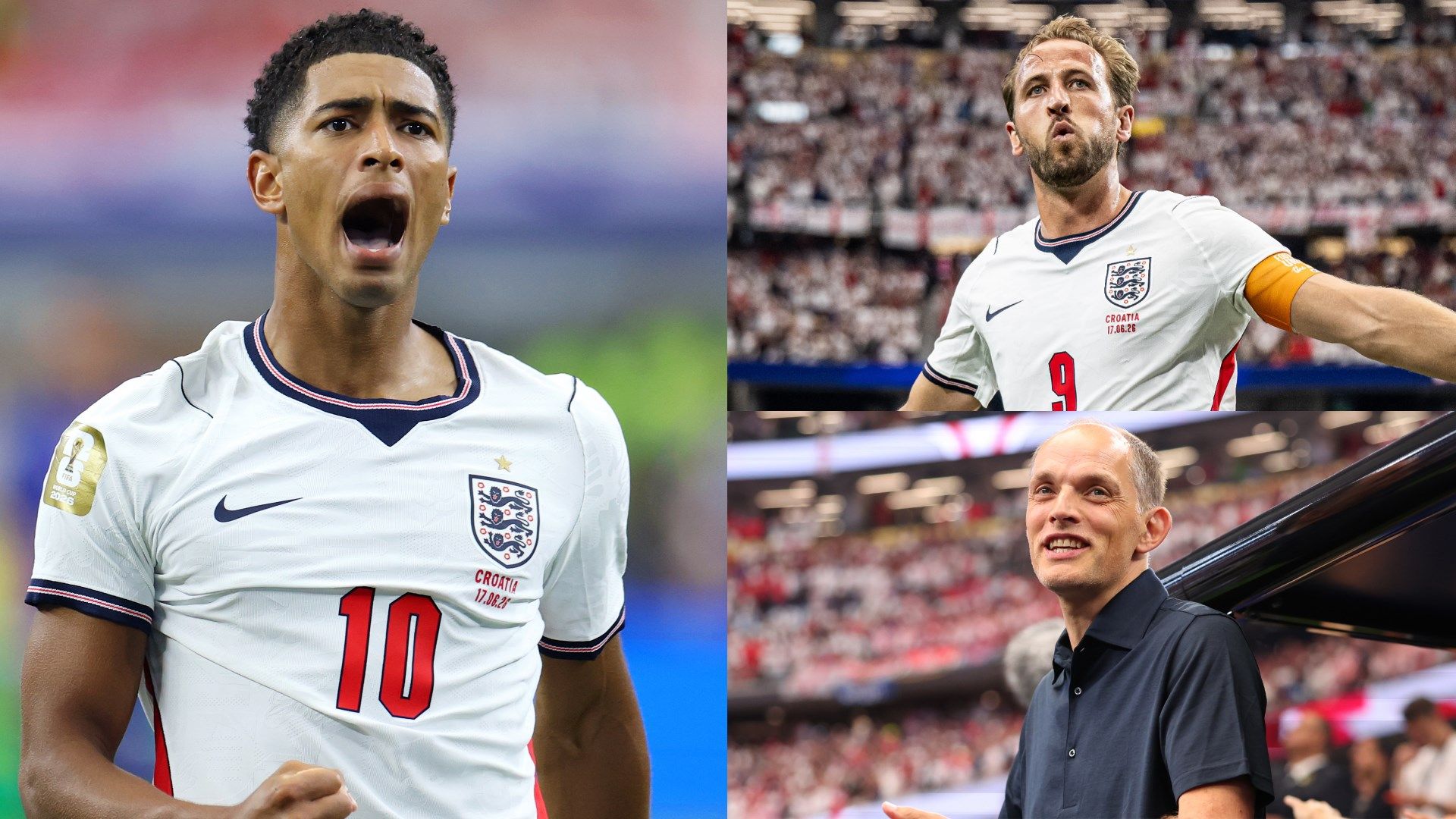 Bellingham Kane Tuchel England GFX