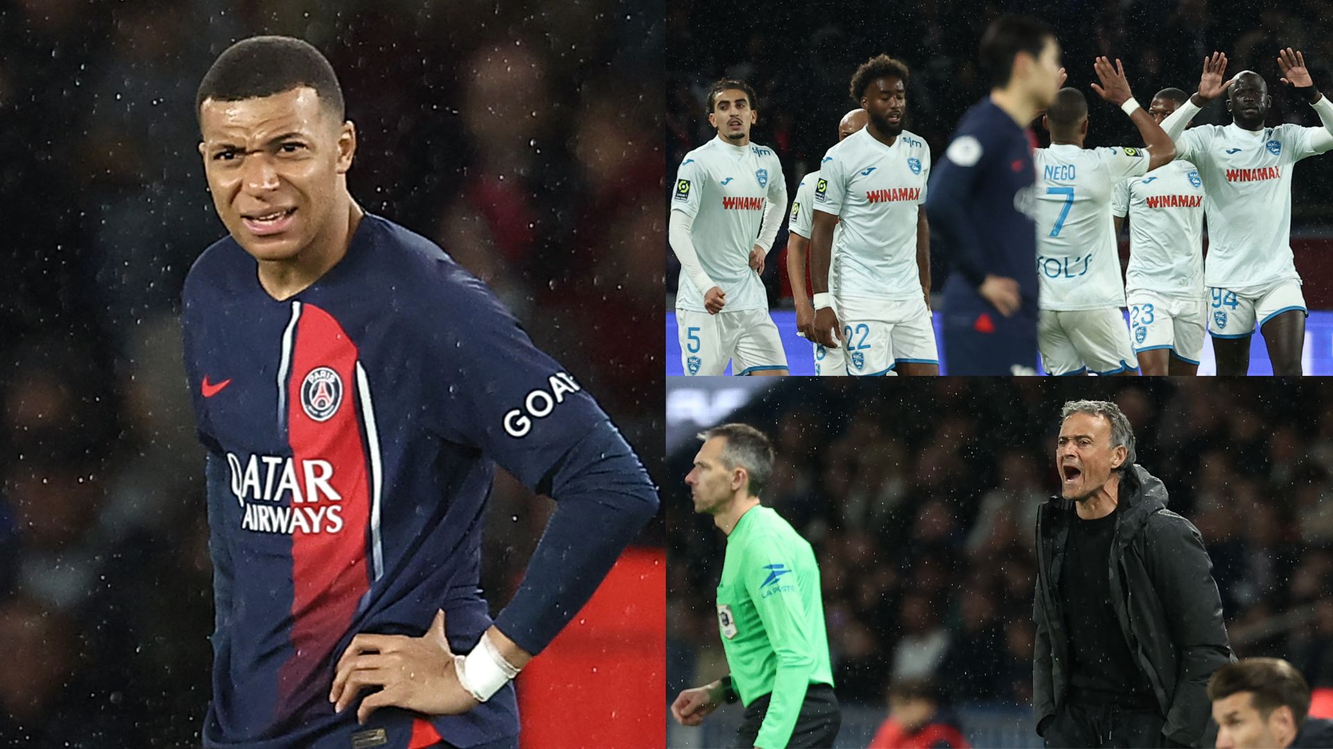 PSG Le Havre split