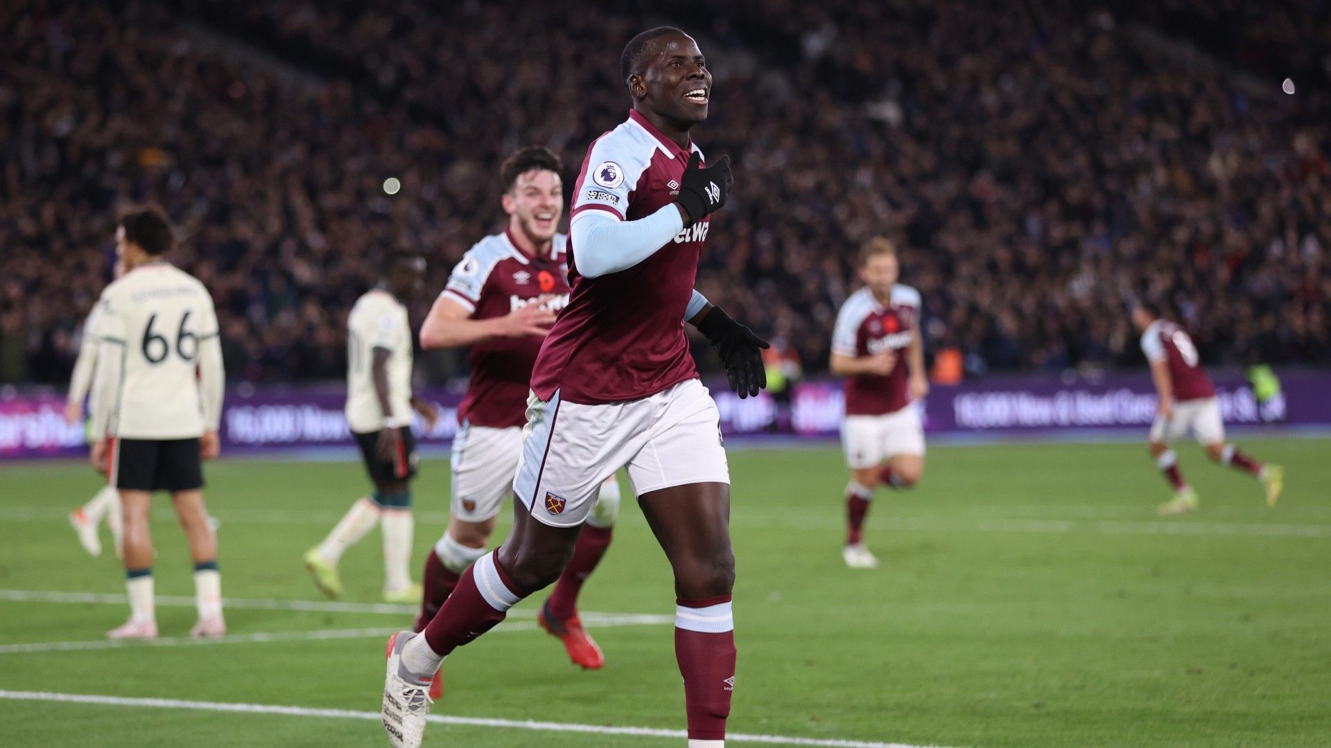 Kurt Zouma West Ham Liverpool 2021-22