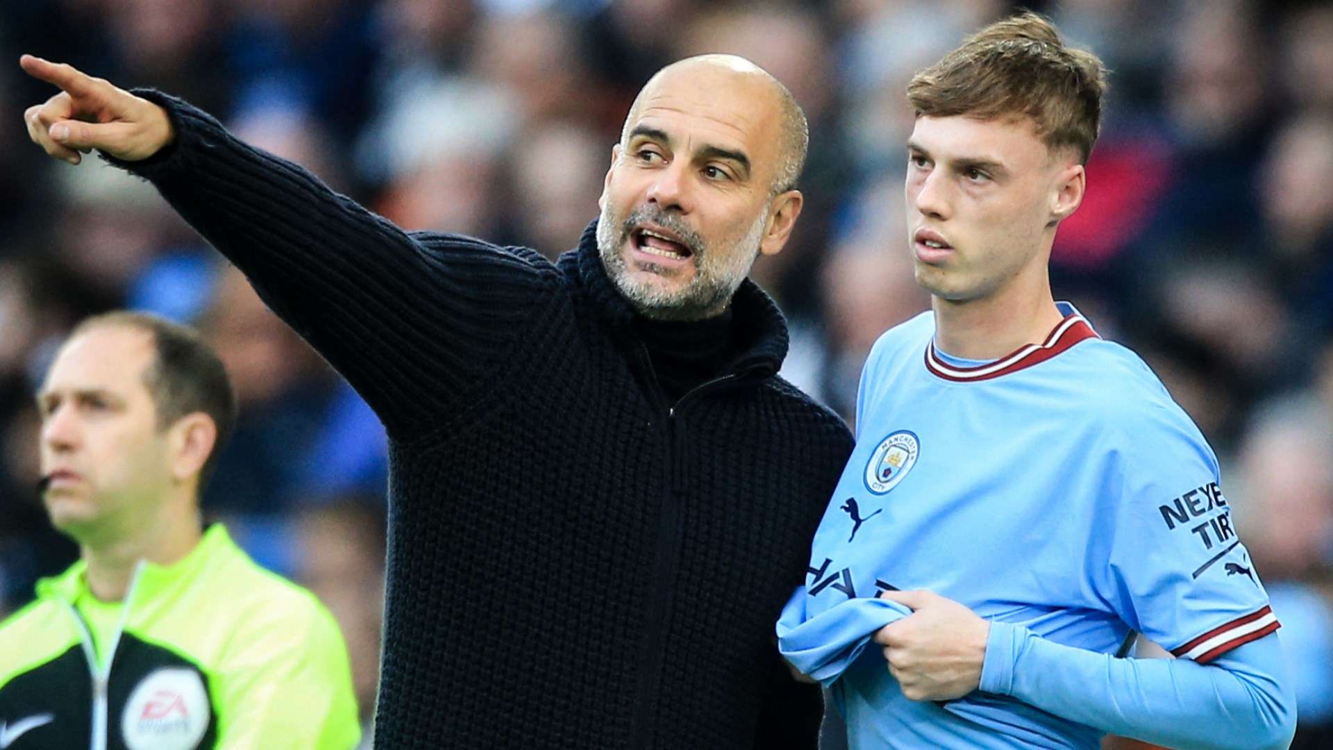 Pep Guardiola Cole Palmer