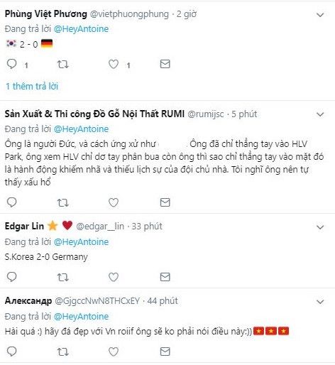 Antoine Hey Park Hang-seo