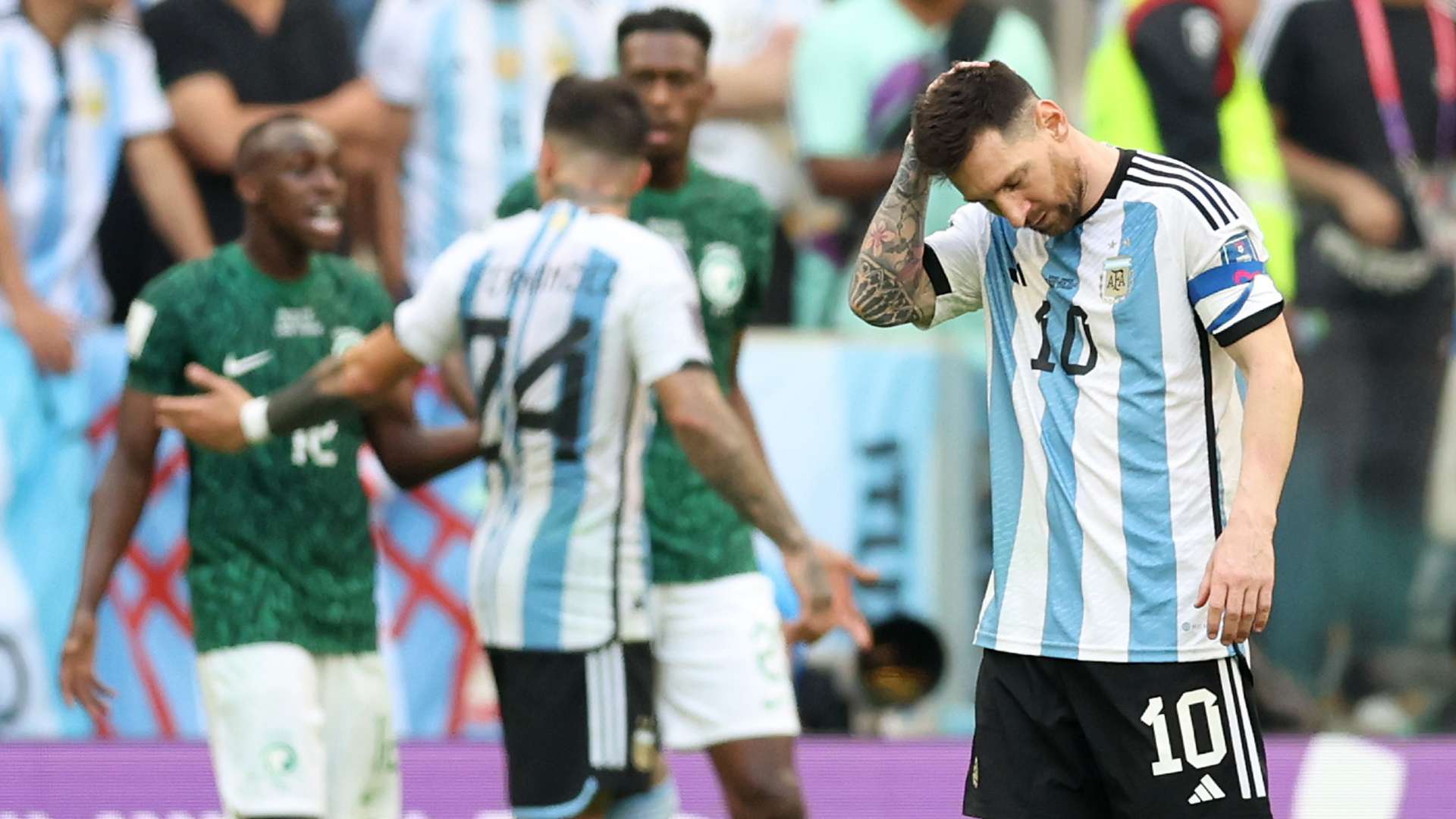 Lionel Messi Argentina Saudi Arabia 2022 World Cup